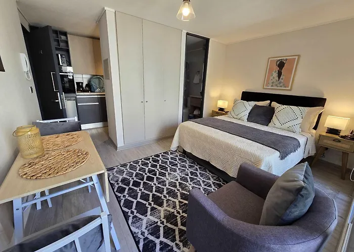 Hom I Comodo Depto Studio 2Pax Santiago